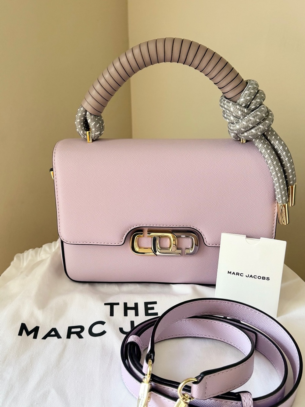 Marc Jacobs The J Link Shoulder Bag in Fair Orchid